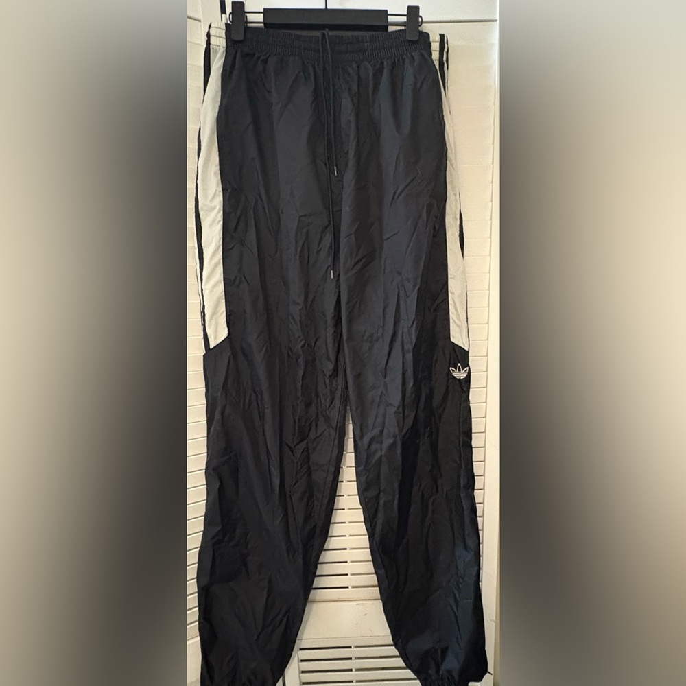 Adidas Black track‎ pants vintage